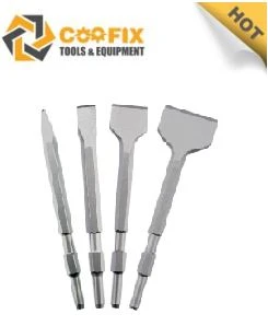 Pnevmatik bolg'a qismlari Hex Shank tekis